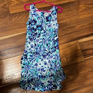 Girls Lilly Pulitzer skirted romper